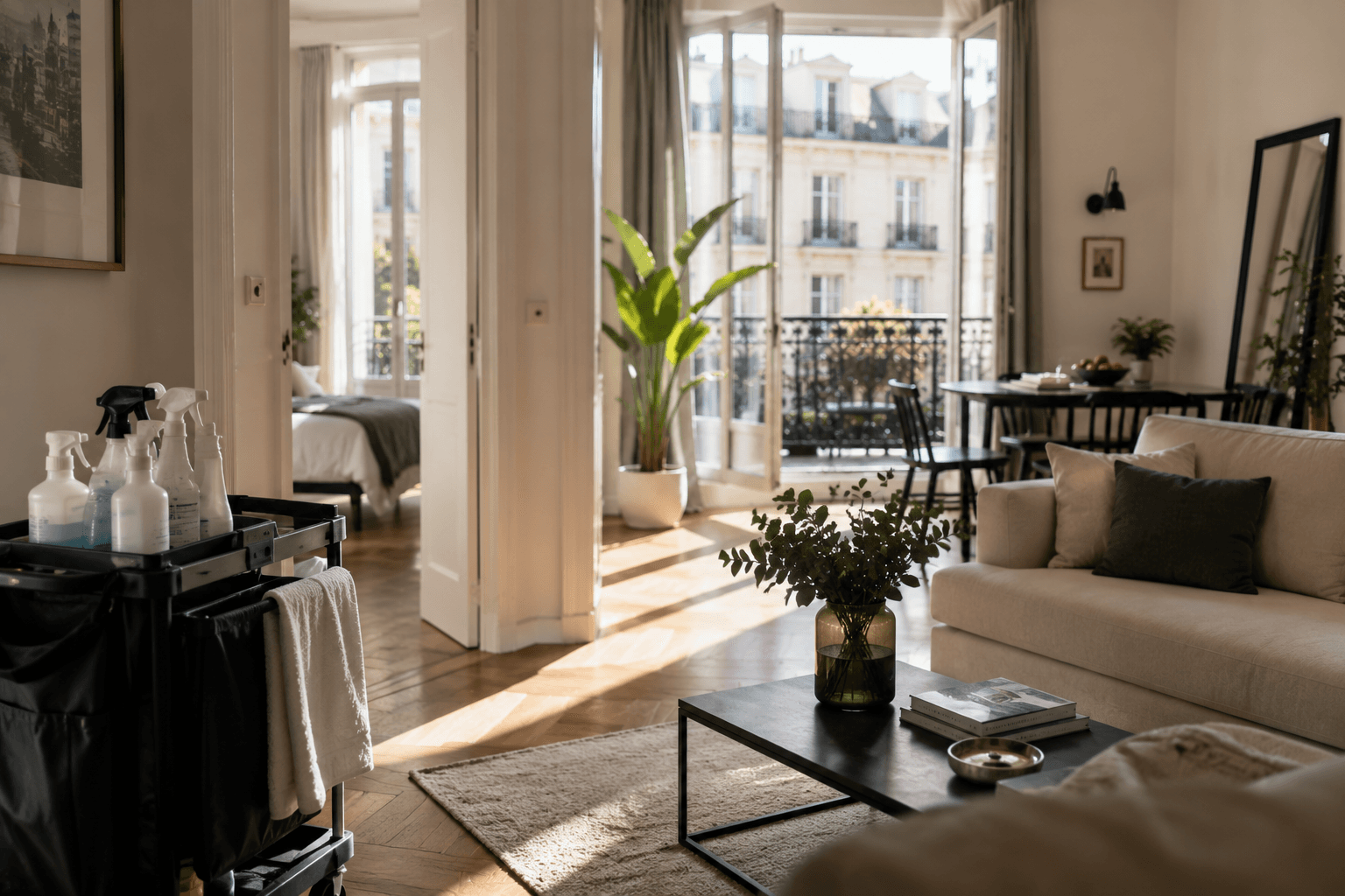 Temps moyen de ménage selon la taille du logement : optimiser le planning pour maximiser la rentabilité